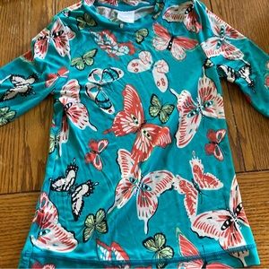 Hanna Andersson Swim Shirt 6-7 yr